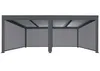 Aluminiowa pergola HWC-L41 z 6-krotną ścianą boczną, Podgląd zdjęcia produktu 5