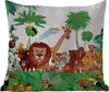 MuchoWow® Outdoor Kissen - Wilde Tiere - Dschungel - Löwe - Produktbild-Vorschau 1