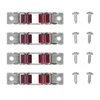 4Set Push Pull Window Pulley so skrutkami Dvojité koleso Náhľad obrázku produktu 1