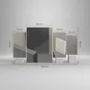 Bild auf Leinwand - Leinwandbild - 4 Teile - Labyrinth Grau Produktbild-Vorschau 3
