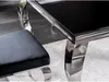 Esstisch PREDRAG – 180x90, schwarz / Chrom Produktbild-Vorschau 3