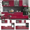 Kuchynský kút Vicco Fame-Line Bordeaux vysoký lesk/antracit Náhľad obrázku produktu 3