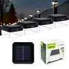 4x solárna LED lampa GreenBlue na stĺpik 80 x 80 mm s Náhľad obrázku produktu 1