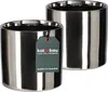 KOTARBAU® 2er Set Glänzend Blumentopf ⌀160mm Zylinder Produktbild-Vorschau 1