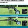Wiltec vertikutátor 100 cm pro sekačky s pojezdem, Náhled obrázku produktu 10