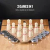 SucceBuy 11,5 Fuß Shuffleboard- und Bowling-Kombitisch Produktbild-Vorschau 3