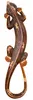 großer Gecko Manis 100 cm aus Holz, Wanddekoration Afrika, ASIEN, Holz-Gekko, 1 Meter Produktbild-Vorschau