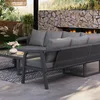 Gartenmöbel-Set 6-Personen Ecklounge mit Couchtisch, Produktbild-Vorschau 5