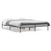 vidaXL Bettgestell Grau Sonoma 140x190 cm Holzwerkstoff und Produktbild-Vorschau 1