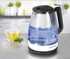 GOURMETmaxx Glas-Wasserkocher - 360° drehbar - schwarz/weiß Produktbild-Vorschau 7