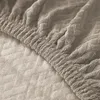 Stretch Sitzbezug für Stühle - 40 x 40 cm - Graubeiger Produktbild-Vorschau 5
