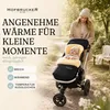 Hofbrucker podnóżek ze skóry jagnięcej Putzi do wózków Podgląd zdjęcia produktu 2