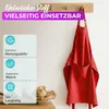 EllaTex Schürze Kochschürze Latzschürze 100% Baumwolle Produktbild-Vorschau 3