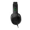 A black PDP LVL50 Wired headset for Xbox One is shown from a top-down perspective against a white background. Produktbild-Vorschau