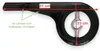 Kettenschutz Kunststoff schwarz mit Brille für 38 - 48 Produktbild-Vorschau 1