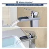 Homelody Wasserhahn Bad Wasserfall Wascbecken Armatur Produktbild-Vorschau 8