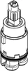 A black and white line drawing of a faucet cartridge. Anteprima dell’immagine prodotto