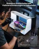Kit de cabina de pintura para aerógrafo VEVOR, dimensiones Vista previa de la imagen del producto 7