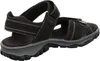 Rieker Damen Echtleder Sandalette schwarz, Damen:38 EU Produktbild-Vorschau 37