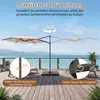 COSTWAY, ombrellone da giardino 300x300 cm, ombrellone a Anteprima dell’immagine prodotto 6