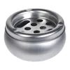 2er Set Aschenbecher Aluminium Ø 10 cm Wind Aschenbecher Produktbild-Vorschau 2