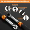 15TLG Klein Drehmomentschlüssel Fahrrad 3-25NM, 1/4 Zoll Produktbild-Vorschau 5