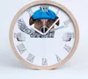 Holzuhr 20fi cm wanduhr - weiße Spitzen - kranker Hund Produktbild-Vorschau 1