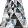 Teppich ALTER Nano Dreiecke blau Blau 140x190 cm Produktbild-Vorschau 1