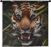 MuchoWow® Wandteppich Wandbehang Tiger - Dschungel - Produktbild-Vorschau 1
