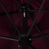 vidaXL Ombrellone con asta in metallo 300 cm rosso bordeaux Anteprima dell’immagine prodotto 8