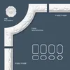 Dekorativní element Orac Decor LUXXUS P20 styl secese Náhled obrázku produktu 3