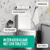 Avalo Toiletaccessoireset Zwart 4-delig - Luxe Toilet Set - Productafbeelding-voorbeeld 6