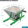 Wiltec Broyeur à fruits – capacité 7 L – 496 x 472 x 241 mm Voir les images du produit 7