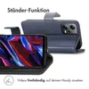 imoshion Luxe Bookcase pre Xiaomi Poco X5 5G - Tmavo modrá Náhľad obrázku produktu 4