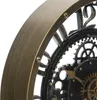 Wanduhr klassisch - gold - Kunststoff - D27 cm Produktbild-Vorschau 5