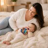 WOOPIE BABY Senzorická hračka 2 v 1 – hryzátko a hrkálka Náhľad obrázku produktu 3