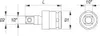 Extension 1/2" joint d'impact 63 mm CrMo Voir les images du produit 2
