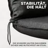 Pillows24 - 2x Gartenstuhlauflagen aus 6 cm Dicker Schaum Produktbild-Vorschau 3