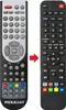 Fernbedienung geeignet für MEGASAT HD601 Produktbild-Vorschau 1