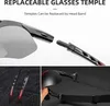 Falkann Basics Fahrradbrille Set Schwarz – Sportbrille mit Produktbild-Vorschau 3