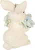 Clayre & Eef figurka dekoracyjna królik 9x10x13 cm biały Podgląd zdjęcia produktu 3