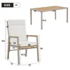 Gartenmbel-Set 7-teilig für 6 Personen – WPC Gartentich & Produktbild-Vorschau 5