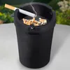 Reiseaschenbecher 4er Set schwarz 8x11x8cm Kunststoff Produktbild-Vorschau 3