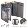 Leder Geldbörse Herren Portemonnaie RFID Hochformat Produktbild-Vorschau 5