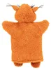 Munabo Crazy Handpuppe Eichhörnchen, braun, 27cm – Witziger Produktbild-Vorschau 2