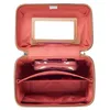 An open beauty case with its interior compartments visible. Produktbild-Vorschau