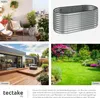tectake® Hochbeet Flormma aus verzinktem Stahl 200 x 100 x Produktbild-Vorschau 6