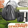 ELONEO Hängesessel mit Gestell, gemütlicher Schaukelstuhl Produktbild-Vorschau 8