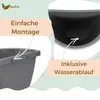 4er Set Blumentopf Wand Blumentopf Wandmontage Produktbild-Vorschau 4
