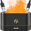 Umidificatore d'aria Luce notturna effetto fiamma Camino Anteprima dell’immagine prodotto 1